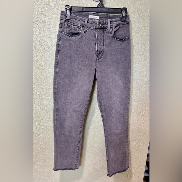 Good American Women's Charcoal Skinny Jeans - Picture 1 of 5